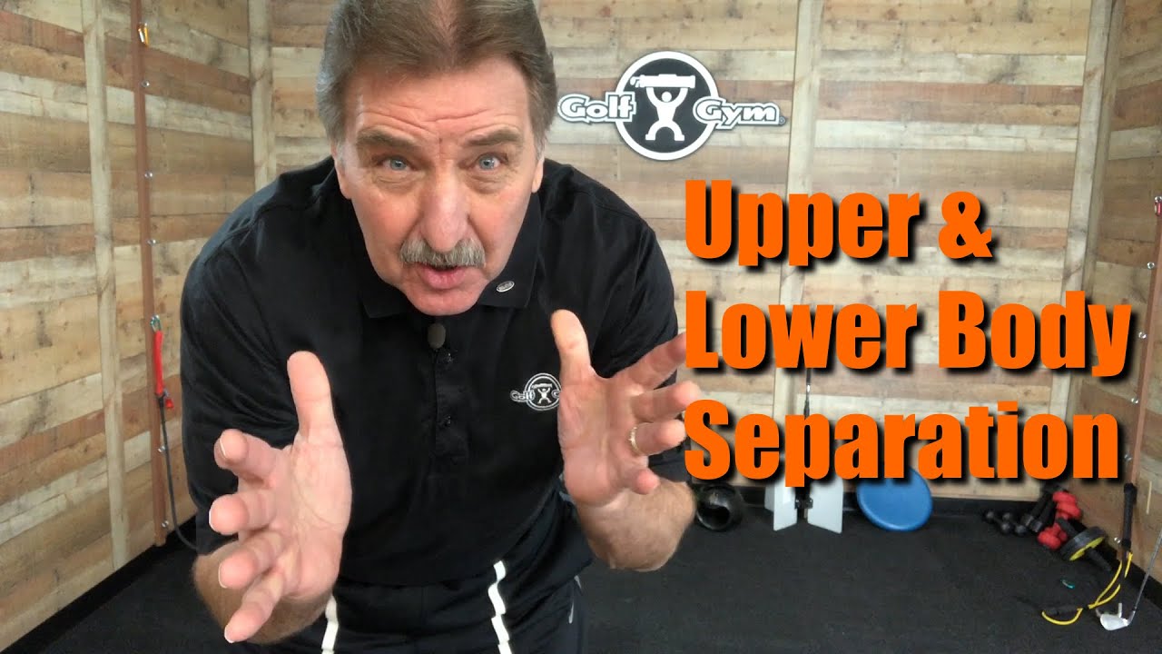 Upper Lower Body Separation For Golf