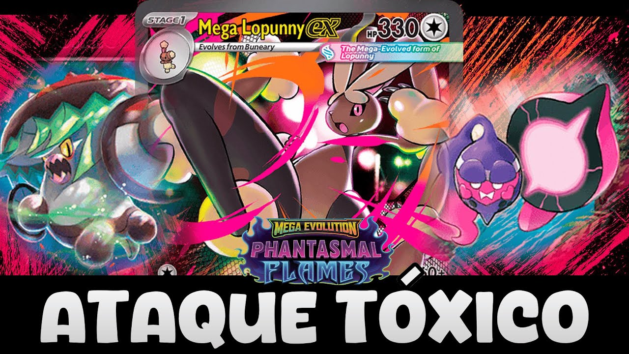 🐰 ¡MEGA LOPUNNY es una AMENAZA INESPERADA! 🔥 Combo Veneno | Pokémon TCG