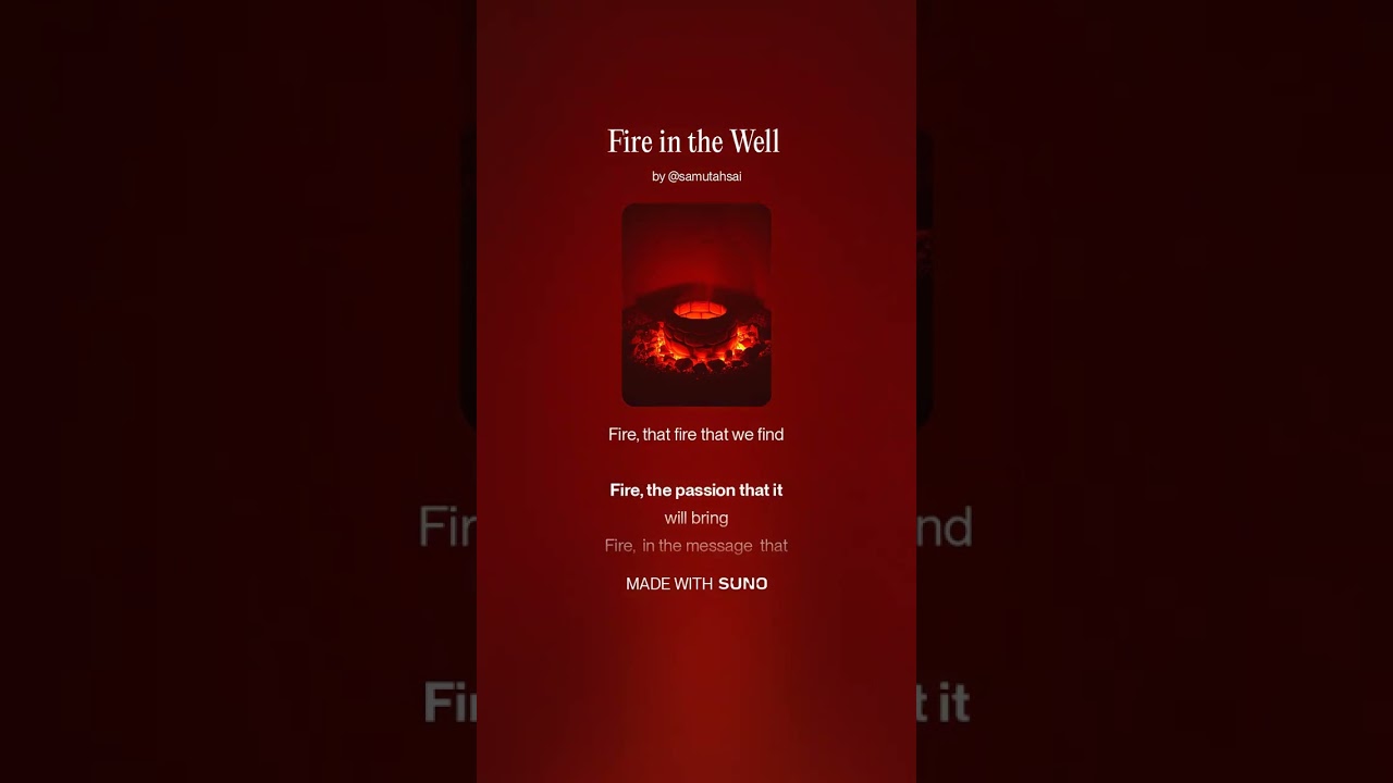 Fire in the Well - Progressive Rock Ballad