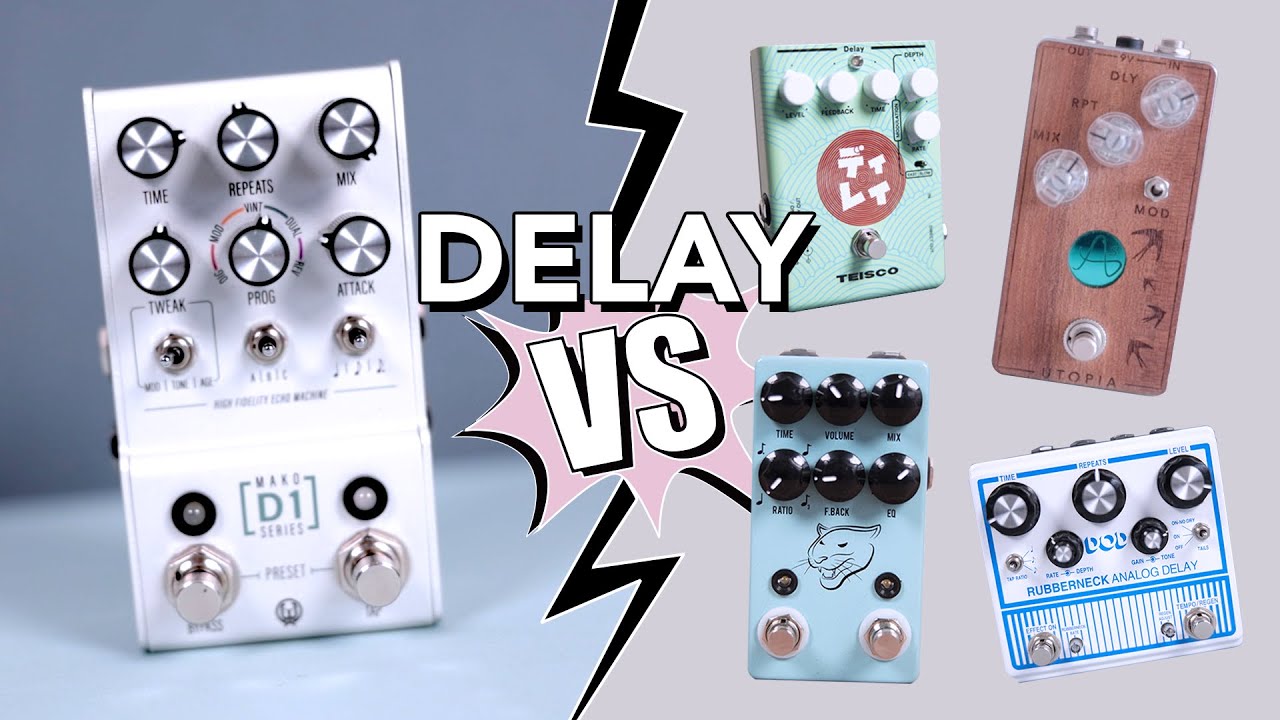 ANALOG VS DIGITAL, round 2 : L'effet de DELAY-LAY-LAY-LAY-LAY...