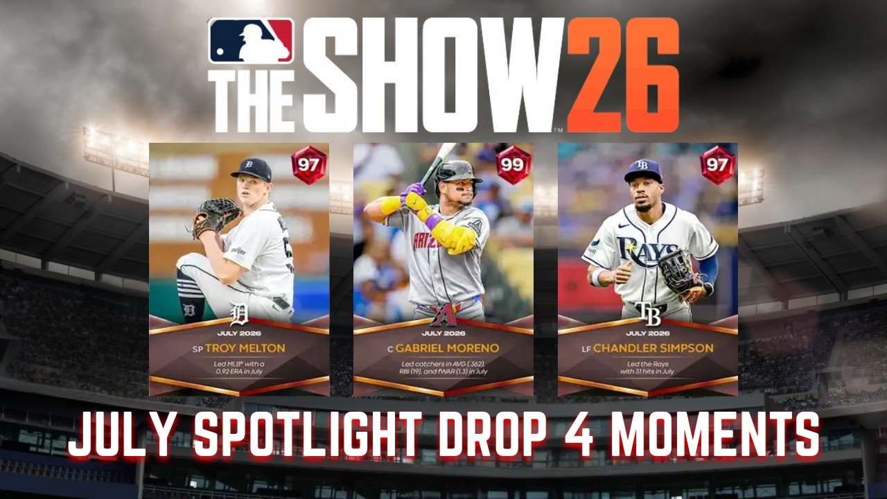 MLB The Show 26: как выполнить моменты Spotlight Drop 4 за июль (примерно 30 минут)