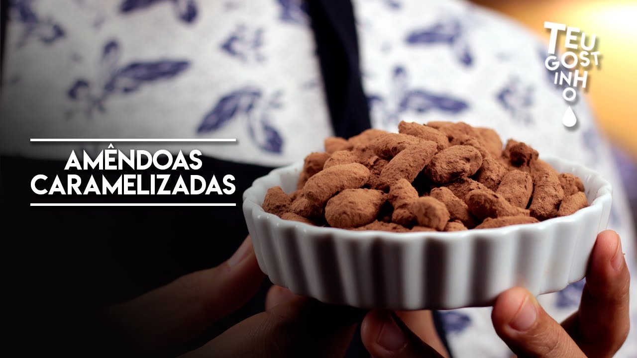 Amêndoas caramelizadas: aprenda a receita do shopping |  Teu Gostinho