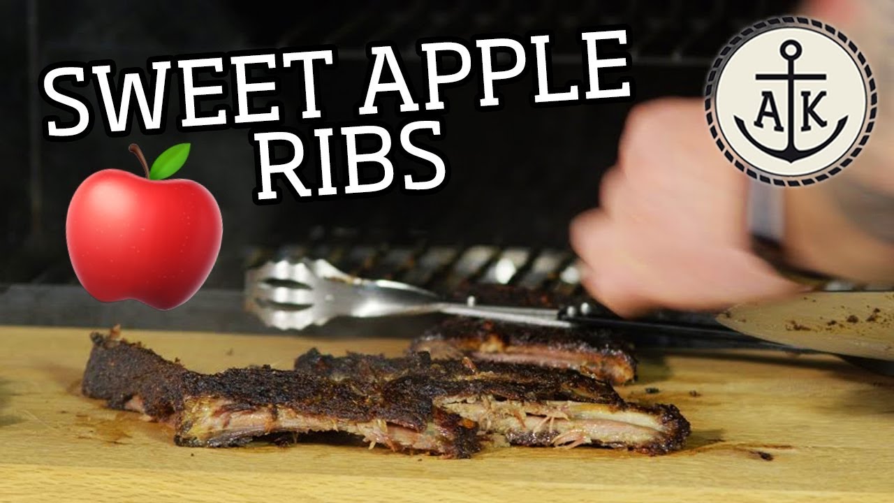 Fruchtige Sweet Apple Ribs 🍎🍖 Ankerkraut grillt