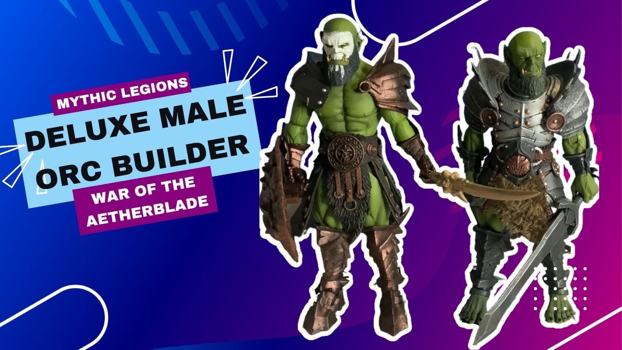 Mythic legions tactics war for the Aetherblade Male orc legion builder