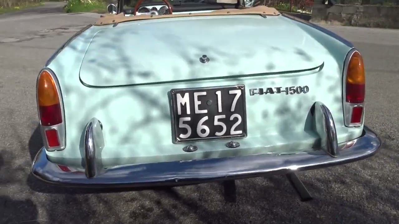 FIAT 1500 Cabrio