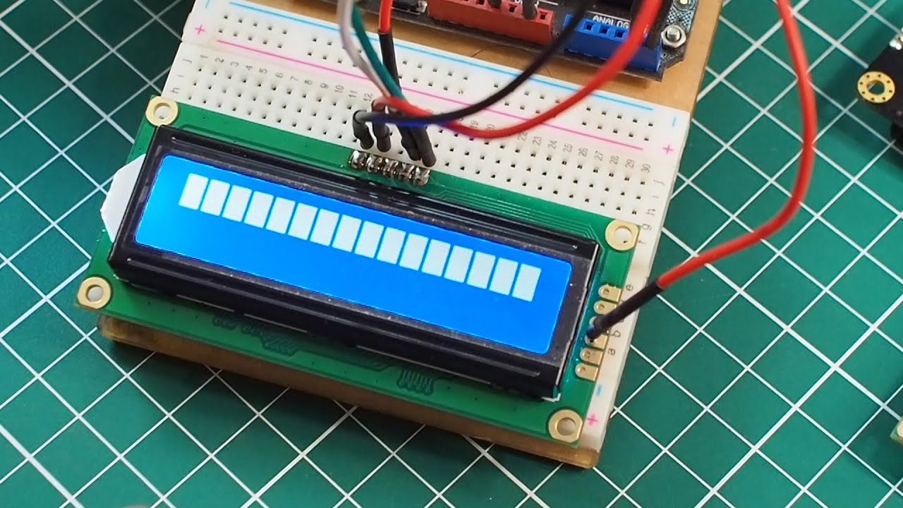 LCD дисплей LCM1602A-14, I2C и SPI