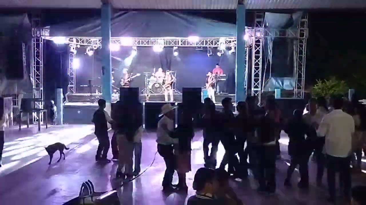 Baile fin de año en cerro tepezcuinttle Oaxaca 