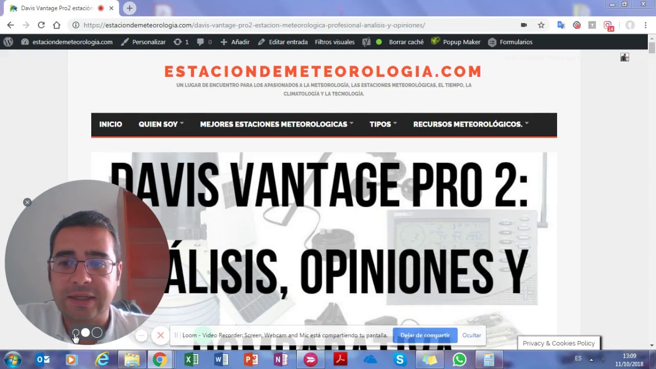 Análisis de la Davis Vantage Pro2