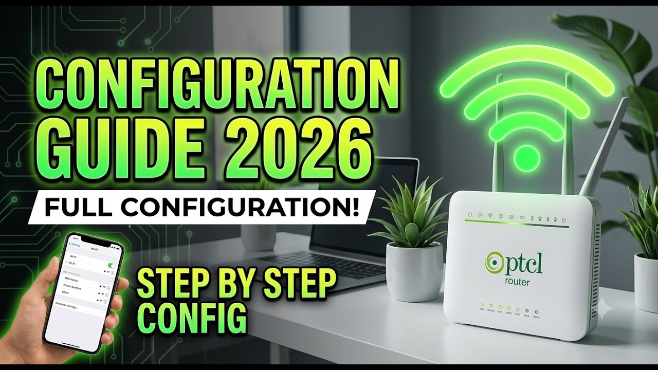 How To Configure New PTCL Modem Router 2026