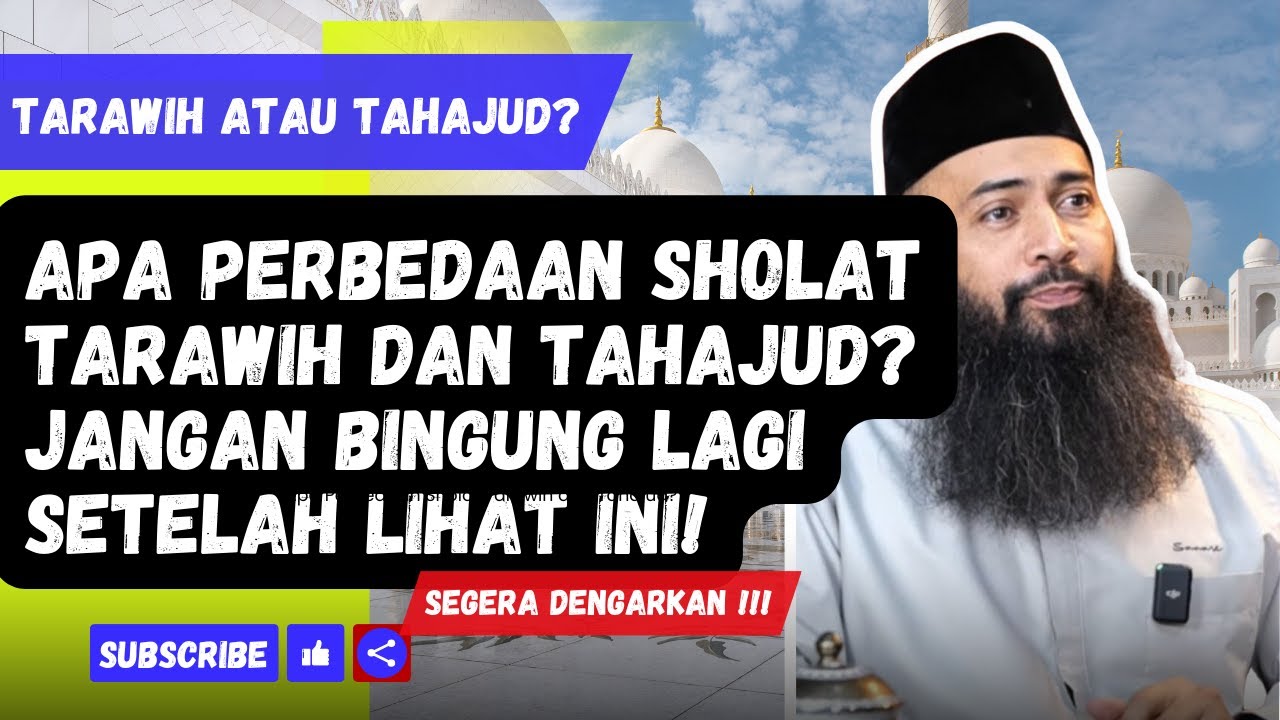 Tarawih atau Tahajud? Mana yang Lebih Utama di Bulan Ramadhan? - Ustadz Dr Syafiq Riza Basalamah