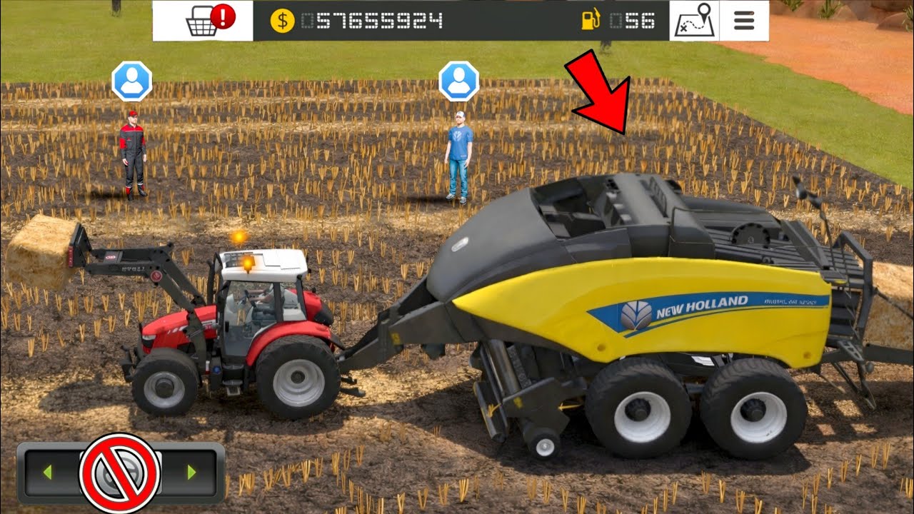 Making Straw Bales With Big Baler In Fs 18 ! Farming Simulator 18 Multiplayer ! Timelapse #fs18
