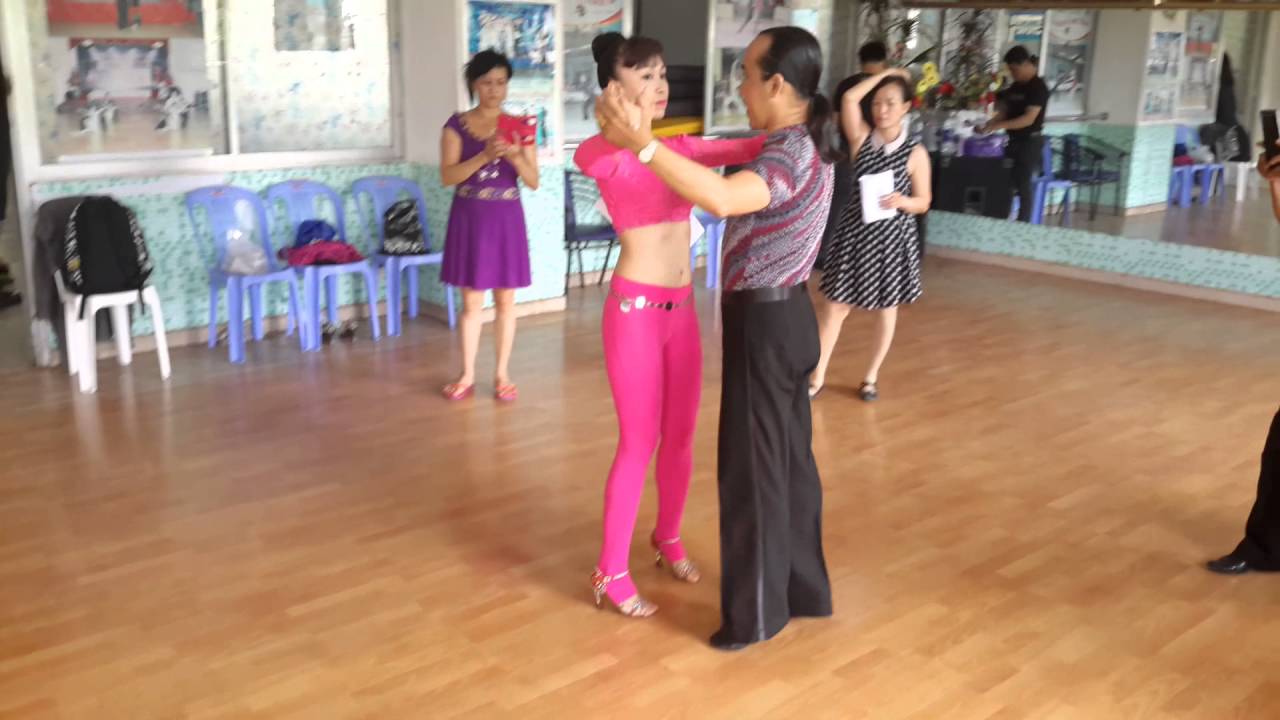Tập bước Valse salon Thái Bảo Thương Linh 1