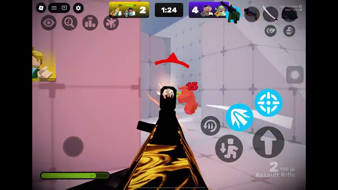 Rivals being laggy #robloxrivals  #roblox 