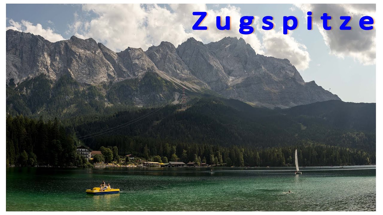Zugspitze - najwyższy szczyt Niemiec - wejście od Eibsee