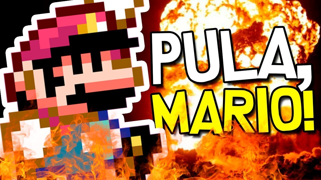 NÃO AGUENTO MAIS: PULA, BIGODUDO, PELO AMOR DE DEUS! Super Mario Maker (SUPER CHATEADO)