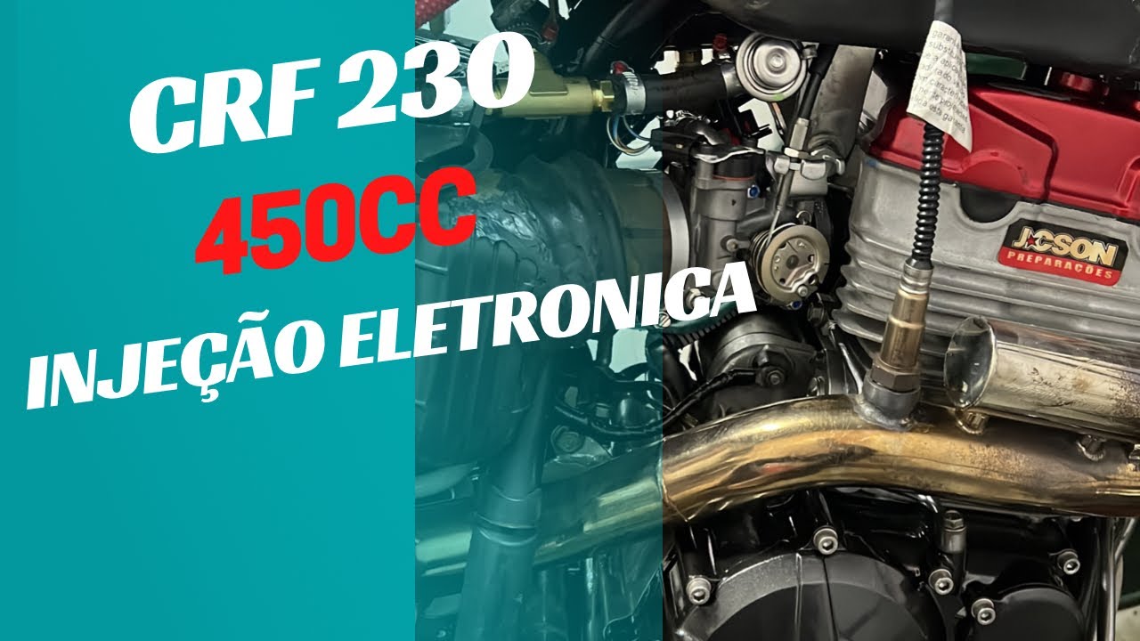 CRF230 Com 450 cilindradas e injetada?? Jacson Racing Preparações