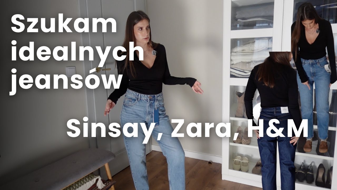 Szukam idealnych jeansów z prostą nogawką