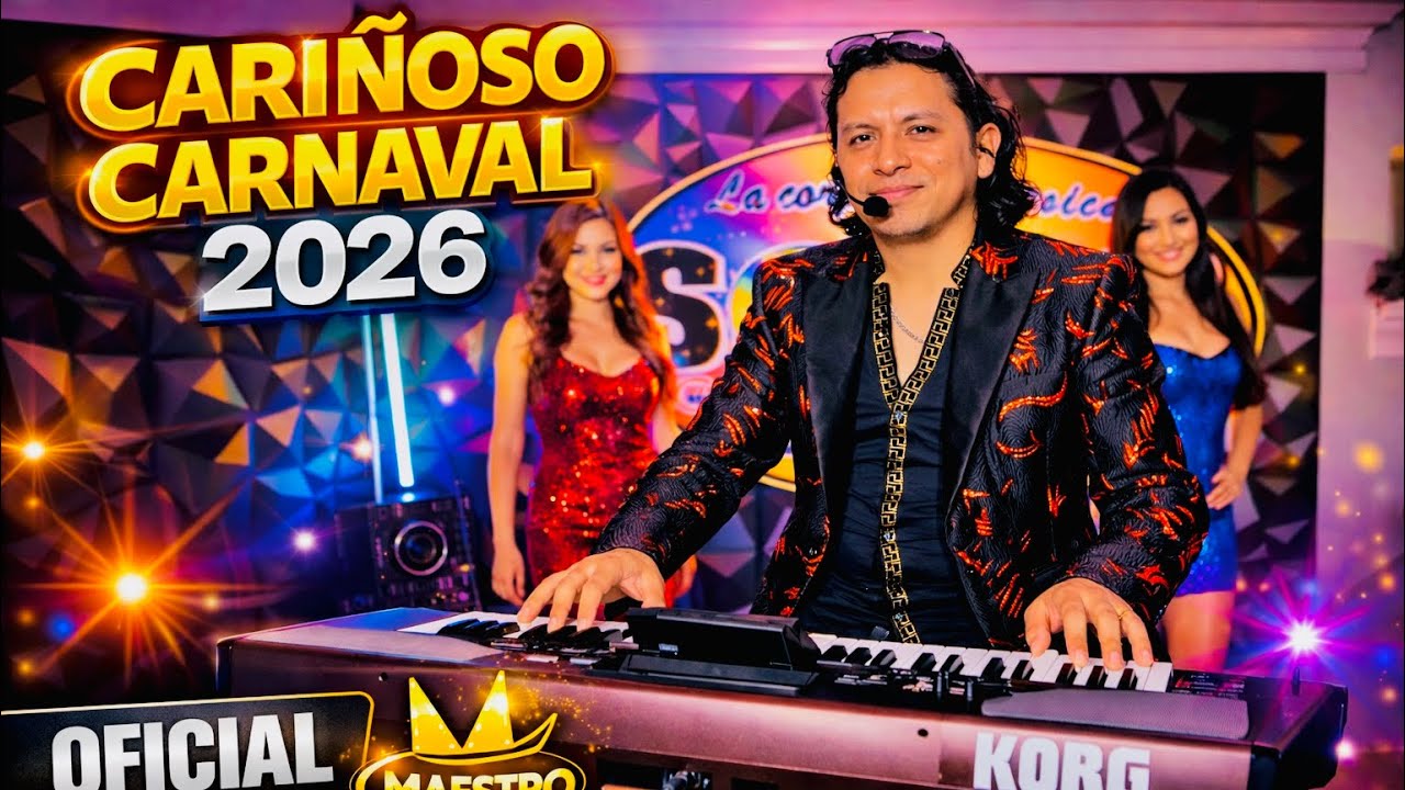 ❤️Cariñoso carnaval 2026-▷Maestro Tony Solar ◄Solar Discos© Video oficial 4K
