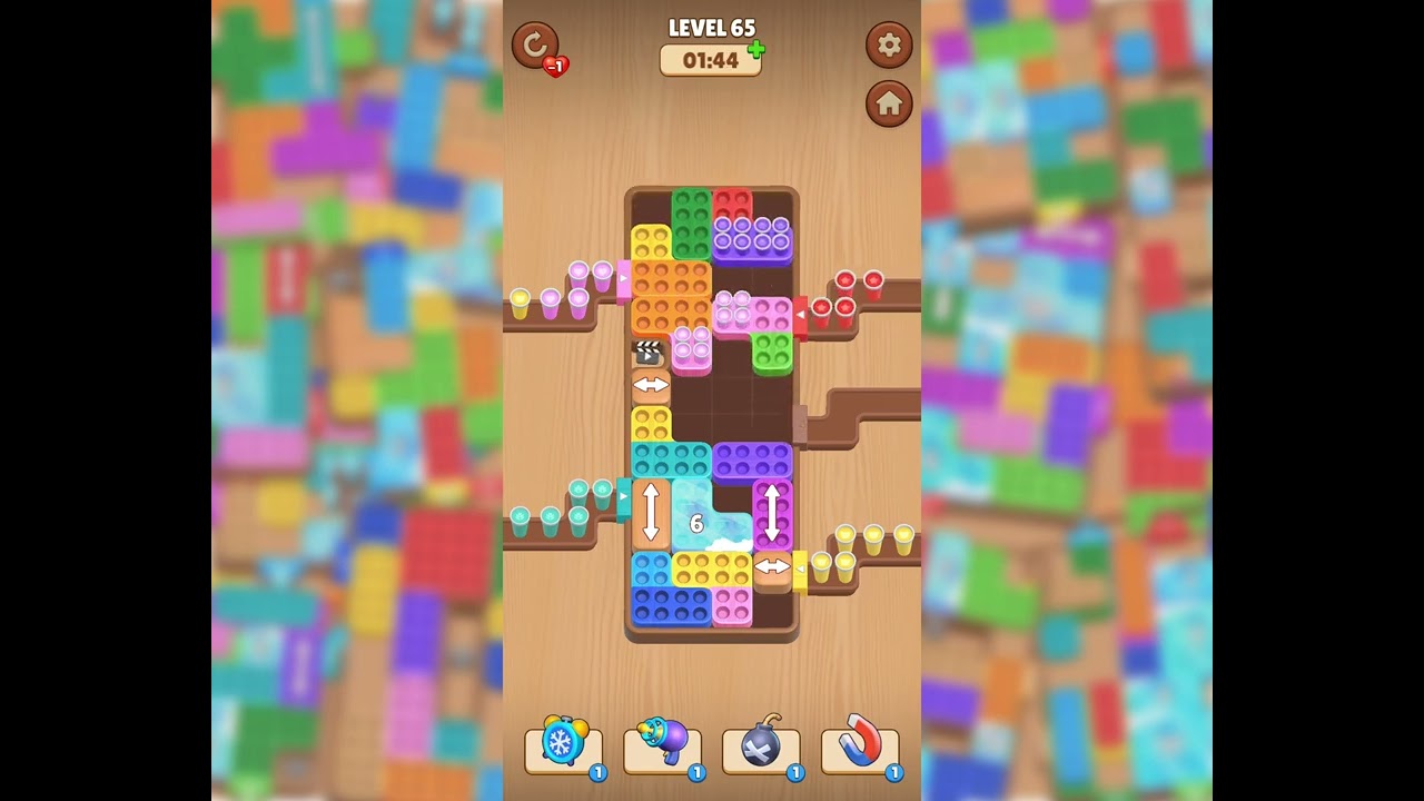 Coffee Match Block Puzzle ☕ Level 65 Walkthrough & Solution