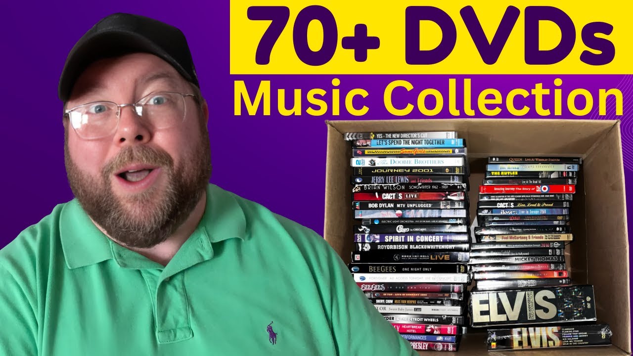 Unboxing a $100 Music DVD Collection (And It's Amazing!)