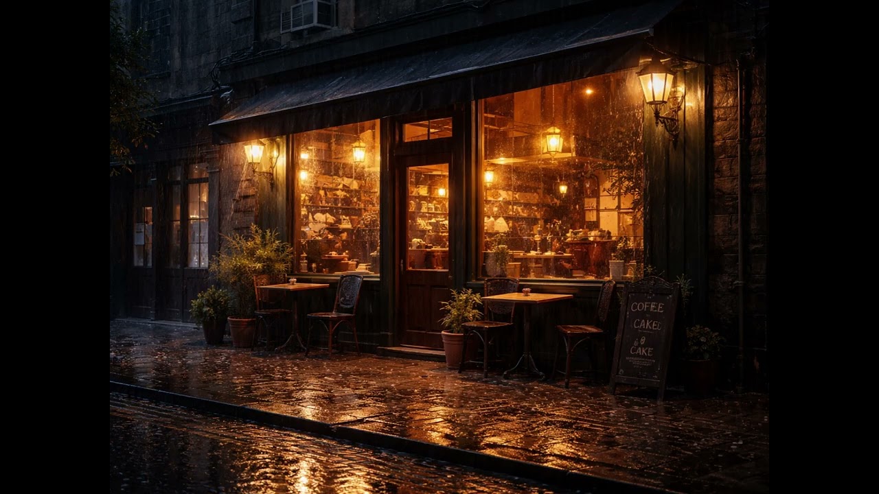 POV: Sitting In A Quiet Coffee Shop Late At Night
