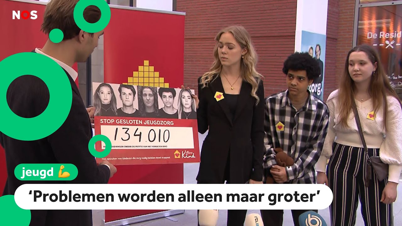 Grote actie tegen gesloten jeugdzorg