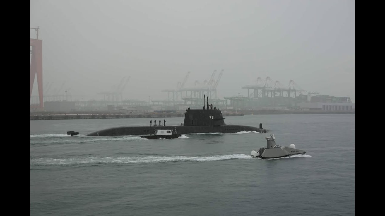 海鯤艦第十次出海測試第四次潛航測試