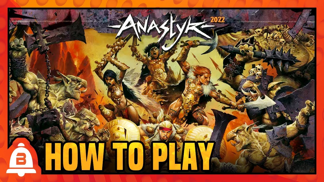 Anastyr - A Cooperative Beat-'Em-Up Board Game || How To Play
