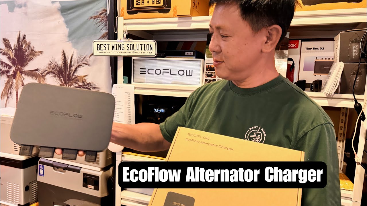 EcoFlow Latest 800W Alternator Charger (Malay Language Version)