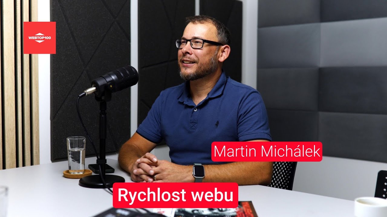 Martin Michálek,  rychlost webu a budoucnost webů ve světě AI