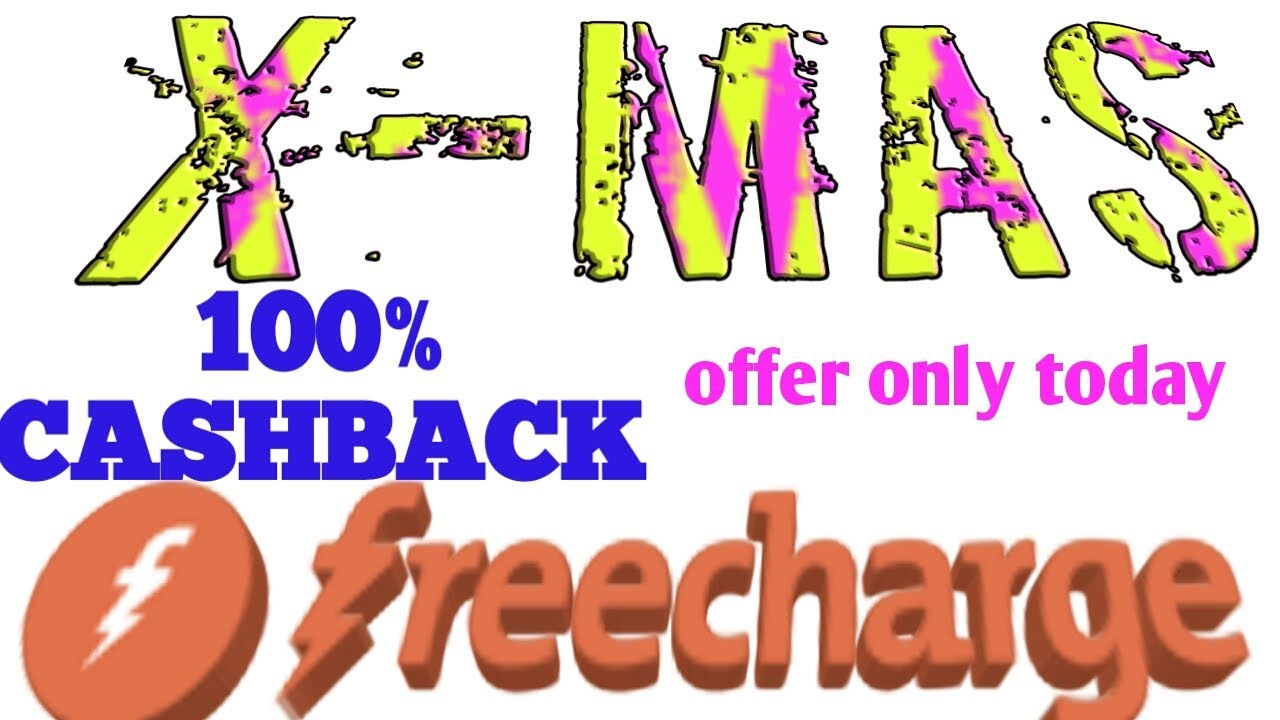 How to apply Freecharge X-mas Promo code | X-mas | Freecharge promocode | Freecharge cashback