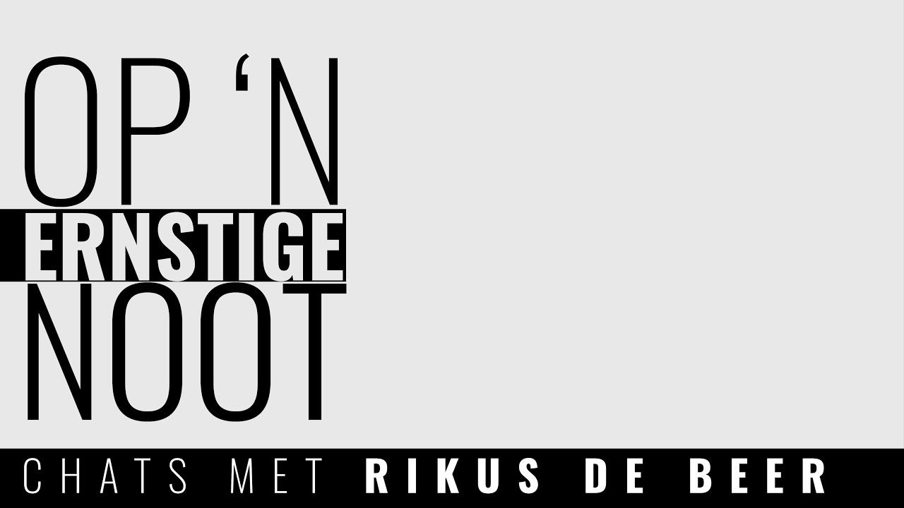 Op ’n Ernstige noot 025: JP en Ruan Smith