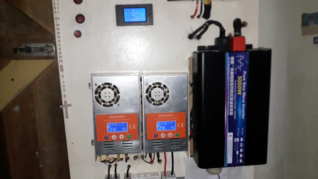 Teste pezado de fogo inversor 24v  2500w