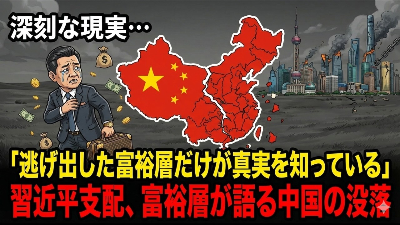 「中国から逃げ出した富裕層が語る」習近平支配下の本当の姿