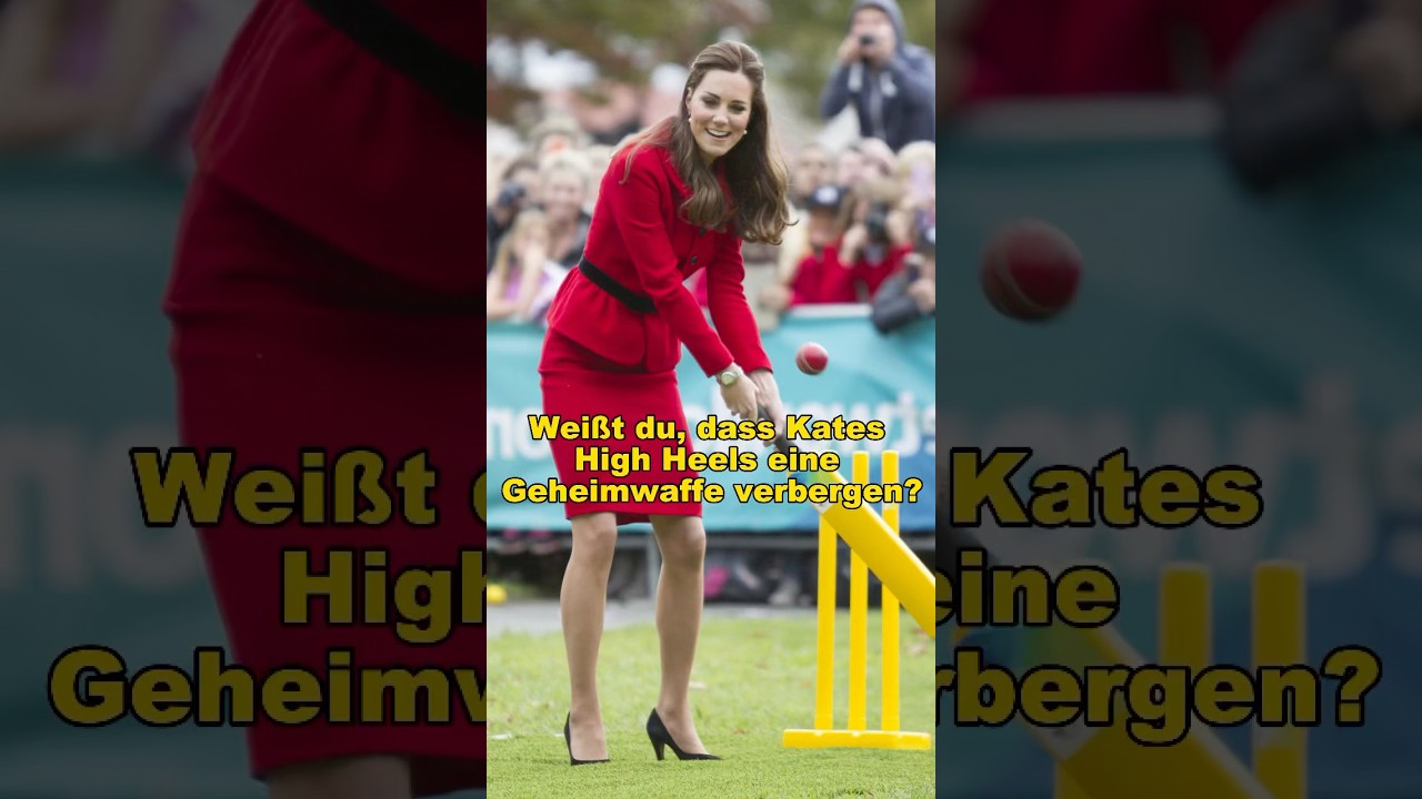 Wei&szlig;t du, dass Kates High Heels eine Geheimwaffe verbergen? #katemiddleton #camilla #royalfamily