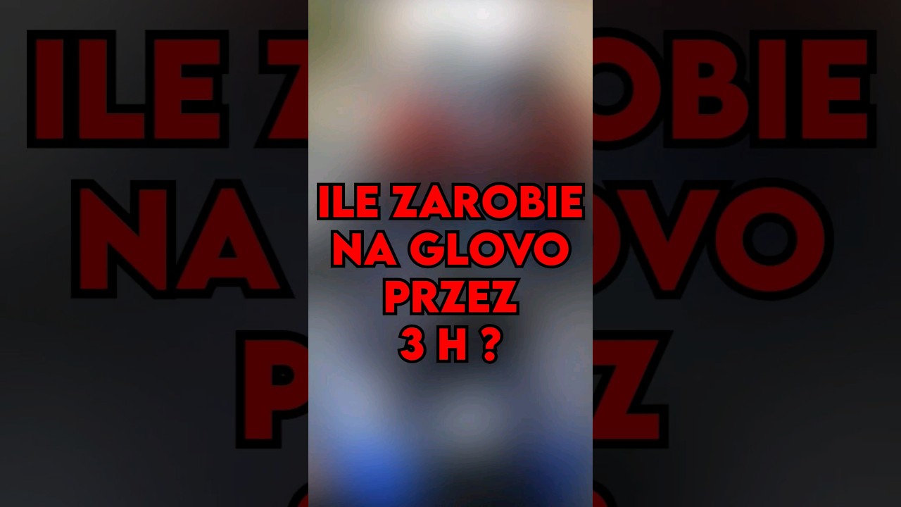 Ile Zarobiłem ? #glovo