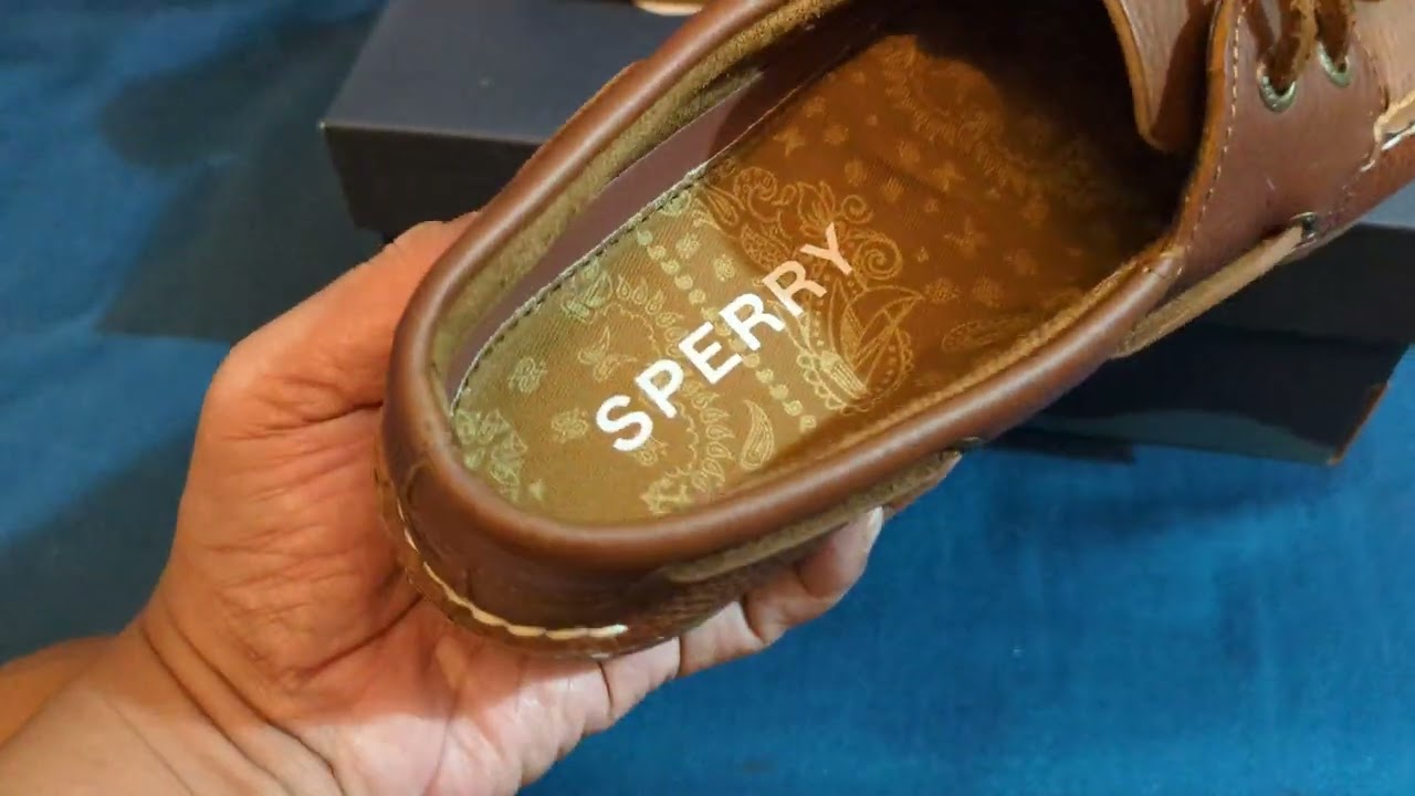 Sperry 2-Eye Tumbled Brown