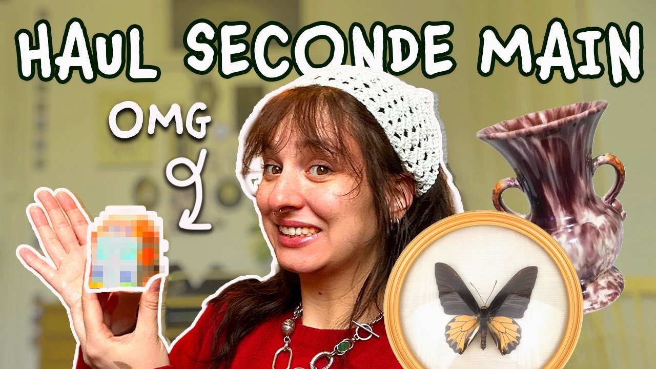 Mes dernières trouvailles en seconde main ♡ haul + vlog