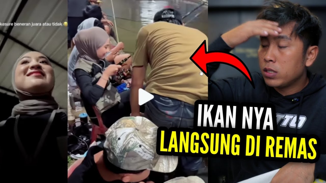 MELAWAN KODRAT ISENG IKUT MANCING MALAH DI KERJAIN‼️...DASAR MANDANG PISIK