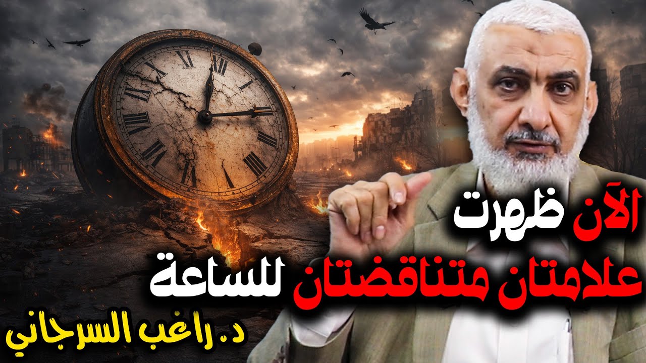 الآن ظهرت علامتان متناقضتان للساعة