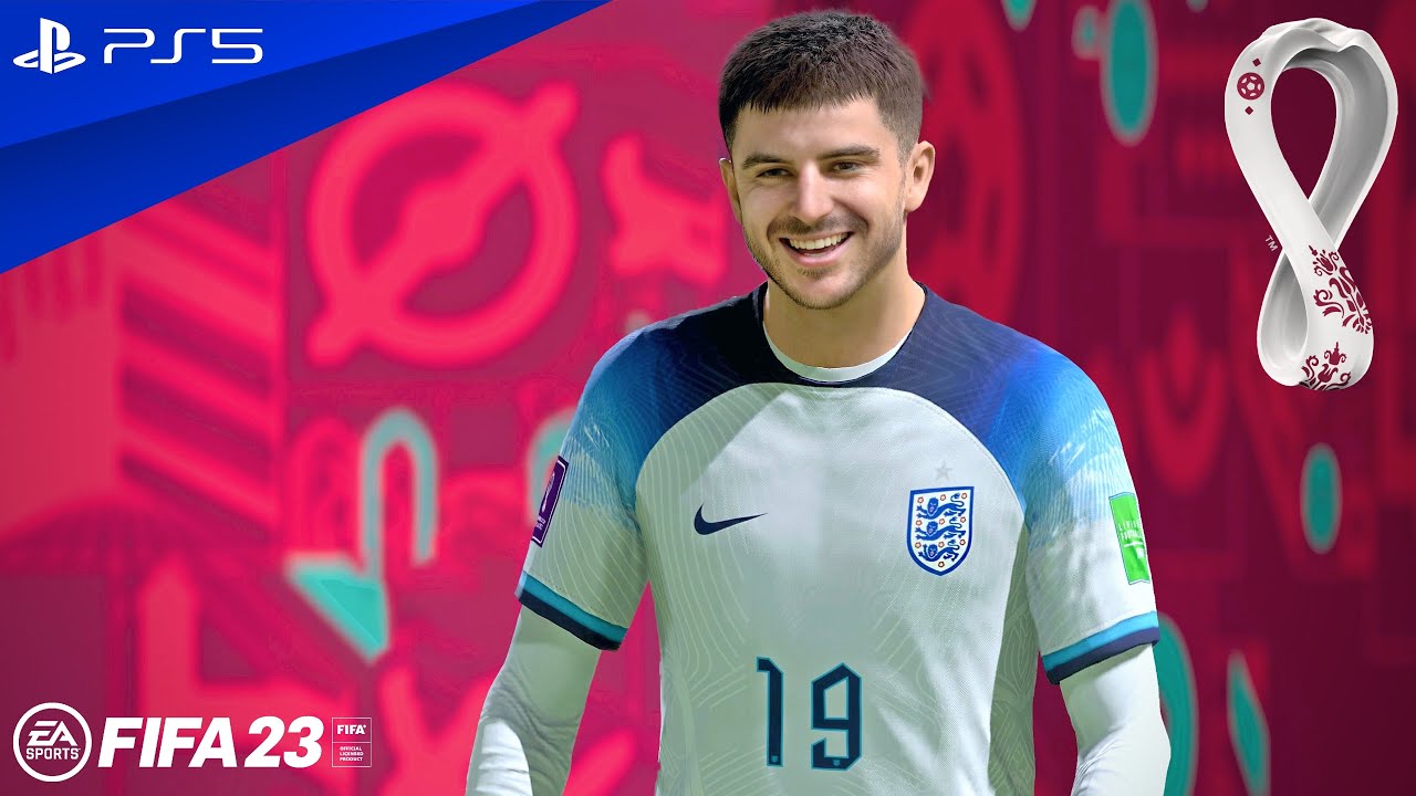 FIFA 23 — Англия — США — матч группового этапа чемпионата мира 2022 года | PS5™ [4K60]