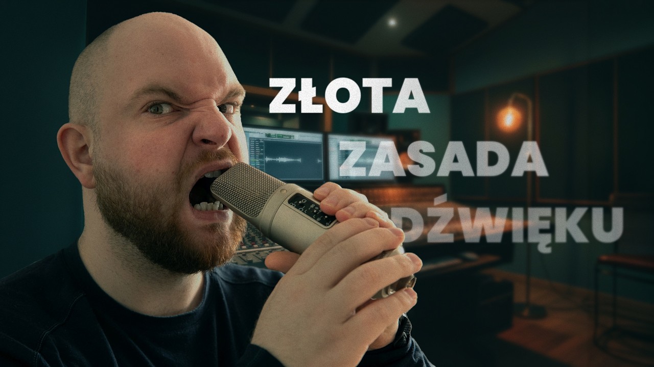 Twój dźwięk brzmi AMATORSKO? Poznaj tę jedną ZŁOTĄ ZASADĘ