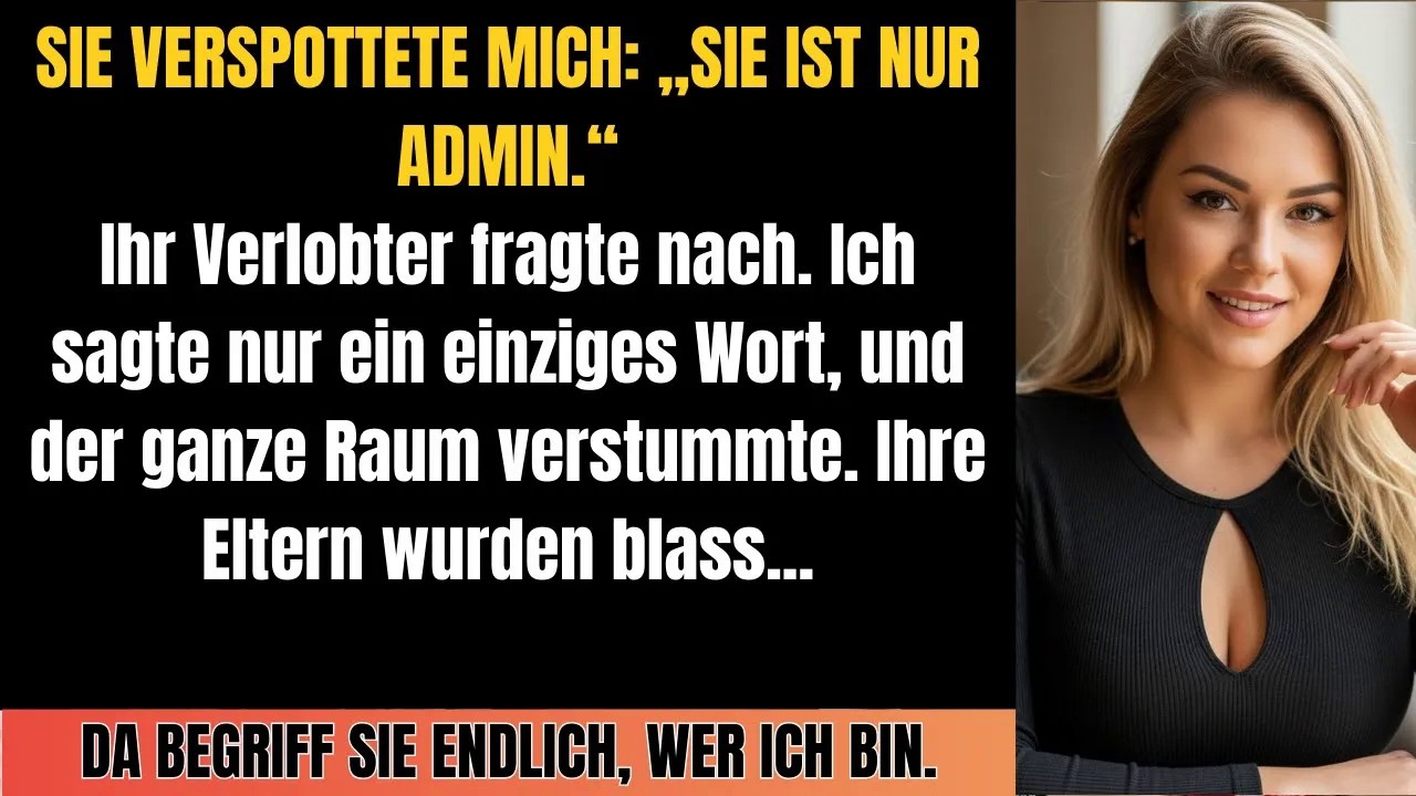 Meine Schwester verspottete mich vor allen – Ihr Verlobter wurde blass： „Du bist die Richterin？“