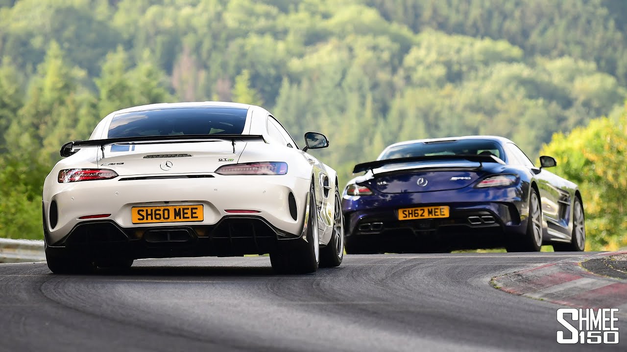 БИТВА МОИХ AMG! GT R Pro против SLS Black Series