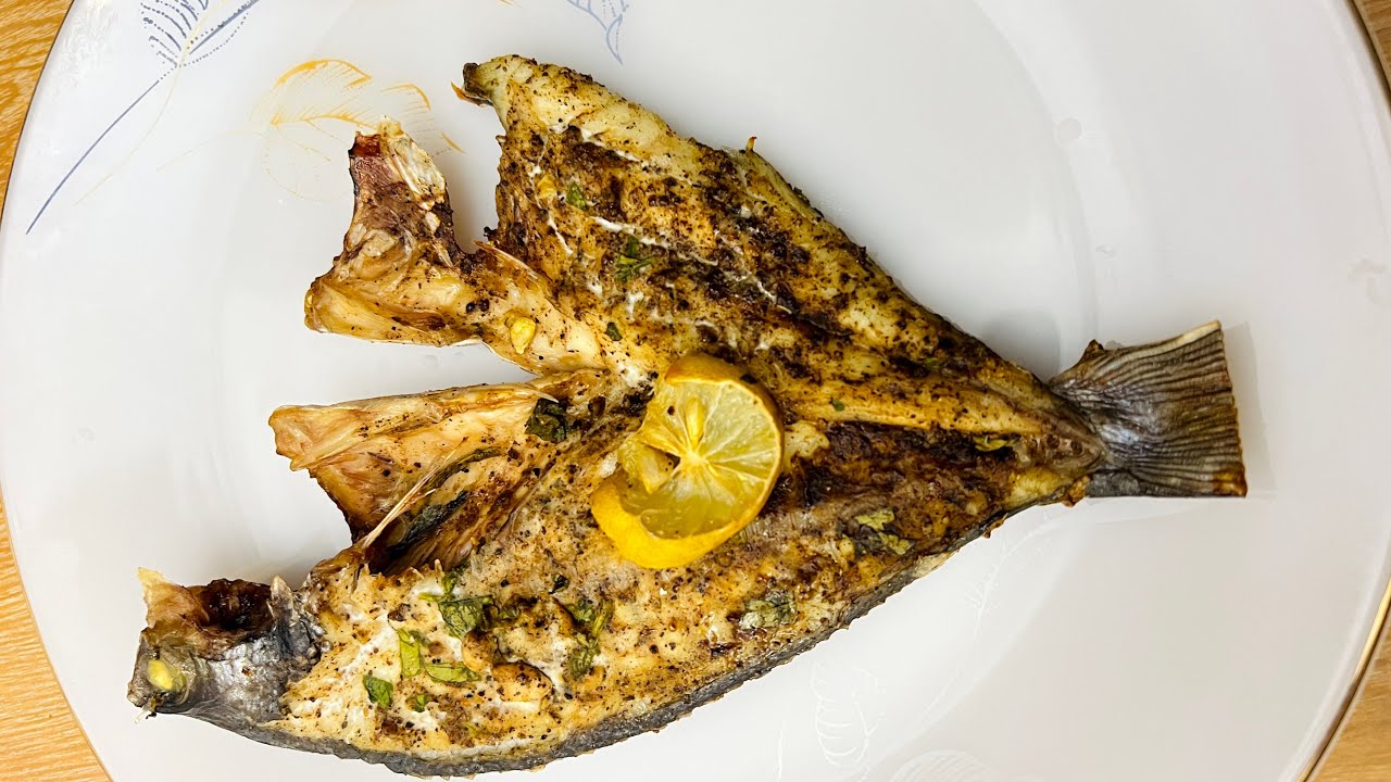 ARABIC STYLE GRILLED FISH | NO OIL | LESS SPICY | HEALTHY