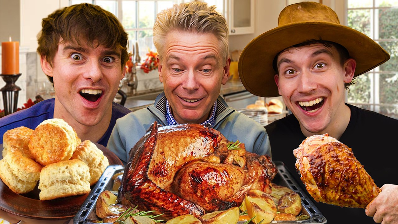British Grandad tries Southern Thanksgiving!