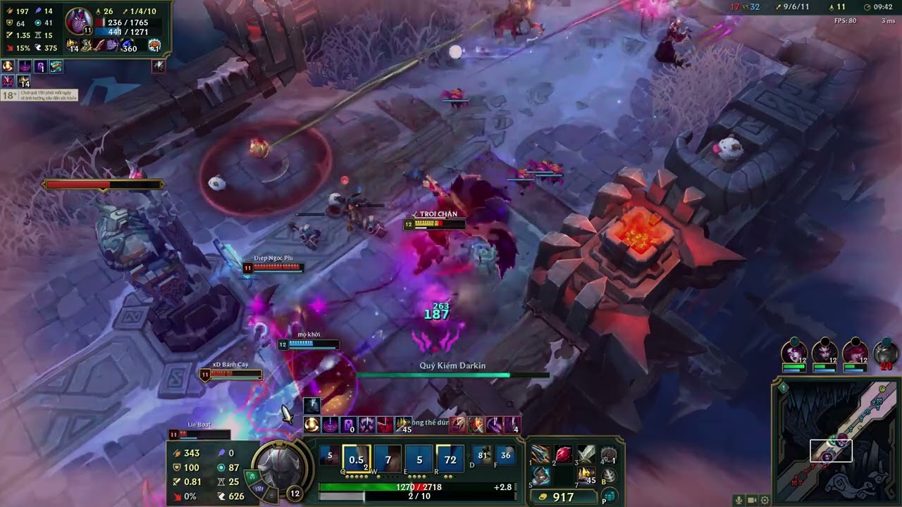 ARAM: Mayhem| Aatrox Cao Ngạo và cái kết: Cứ thấy mặt là 'Bổ Vào Đầu'