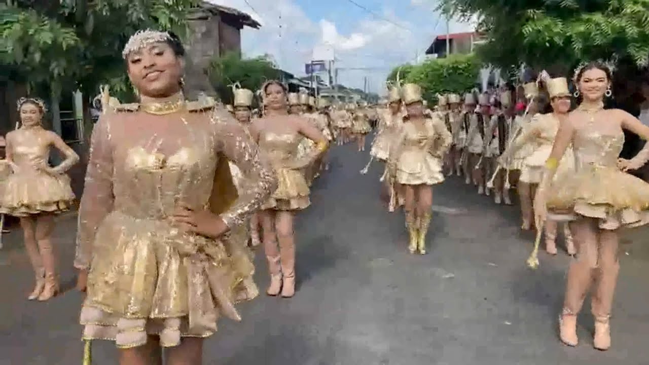 Desfile Patrio Chinandega 14 de septiembre 2024 🇳🇮.