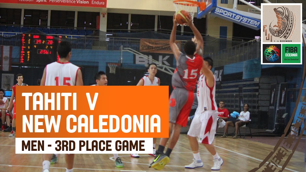 Tahiti v New Caledonia (Men) - 3rd Place Full Game - 2014 FIBA Oceania U19 Championship