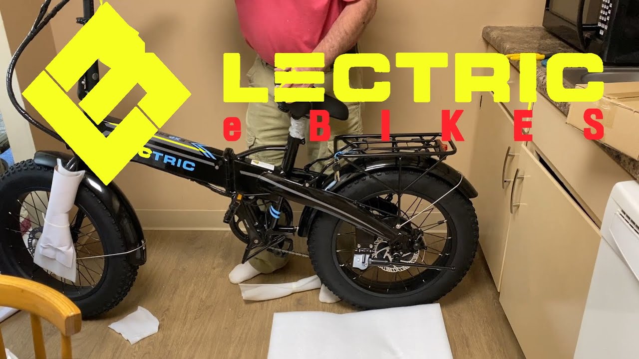 Lectric XP Black eBIKE Unboxing 500W Brushless Motor